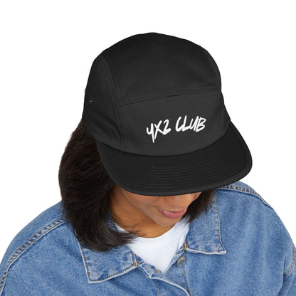 5 Panel Embroidered Cap